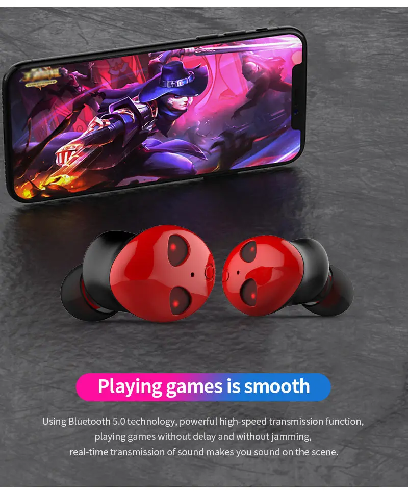 Alien TWS Мини Bluetooth наушники Беспроводная гарнитура 5 0 стерео спортивные с