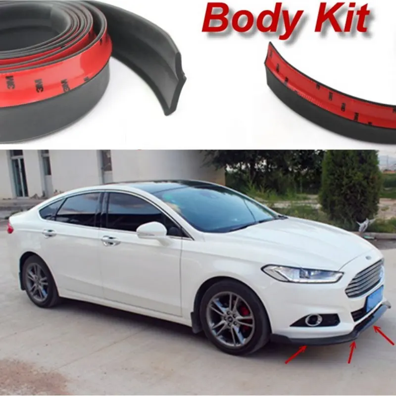 Для Ford Focus / ST Car Bumper для бампера губ комплект кузова лента передний спойлер юбка