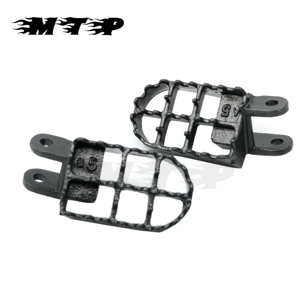 Steel Foot Pegs Footpeg Footrests for Honda CR80 XR250 XR350R XR400 XR600R XR650R XR650L Motorcycle Dirt Bikes Rest | Автомобили и