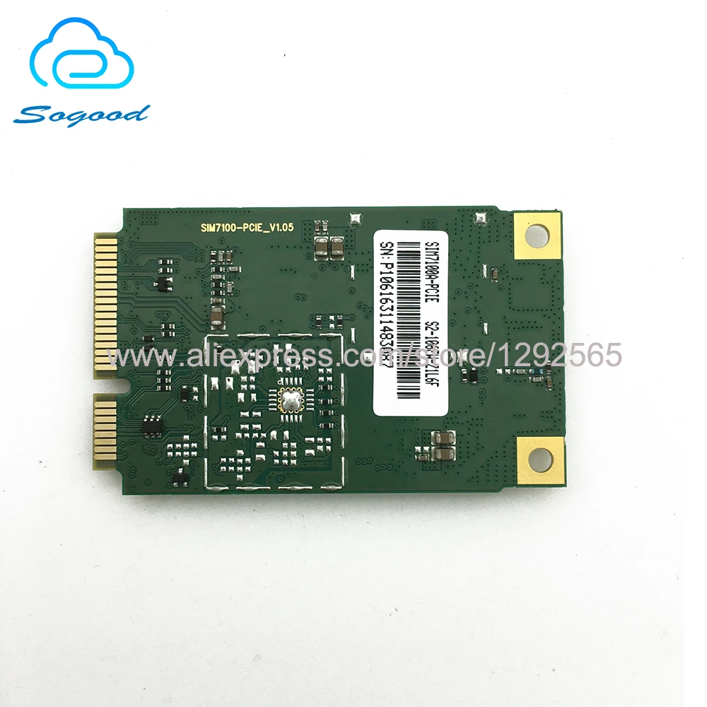 100% Новинка &amp Оригинал не подделка 2 шт. мини pcie SIMCOM SIM7100A sim7100 LTE Cat3 модуль LTE-FDD