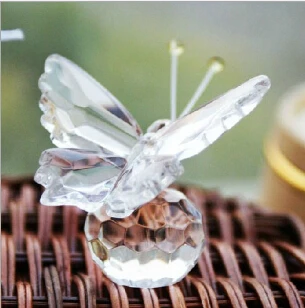 

Crystal Collection Precious Butterfly Souvenir Wedding Party Favors For Guest DHL Fedex Free Shipping