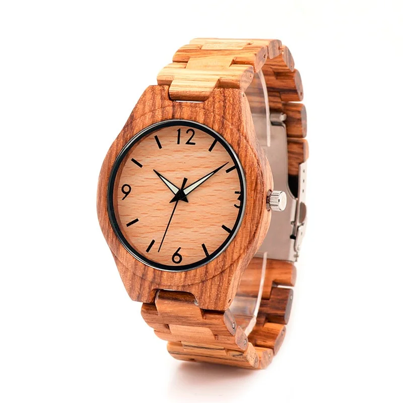 Бренд BOBO BIRD мужские часы повседневные роскошные деревянные reloj masculino наручные