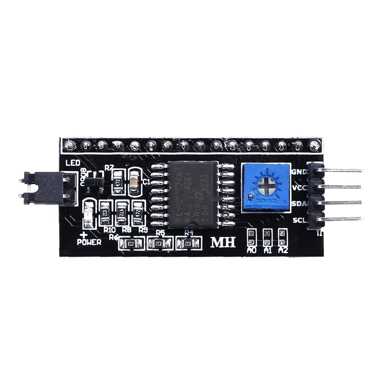 1 шт. Новая плата адаптера для ЖК-дисплея IIC/I2C / Interface LCD 1602 1602A 2004 оптовая продажа