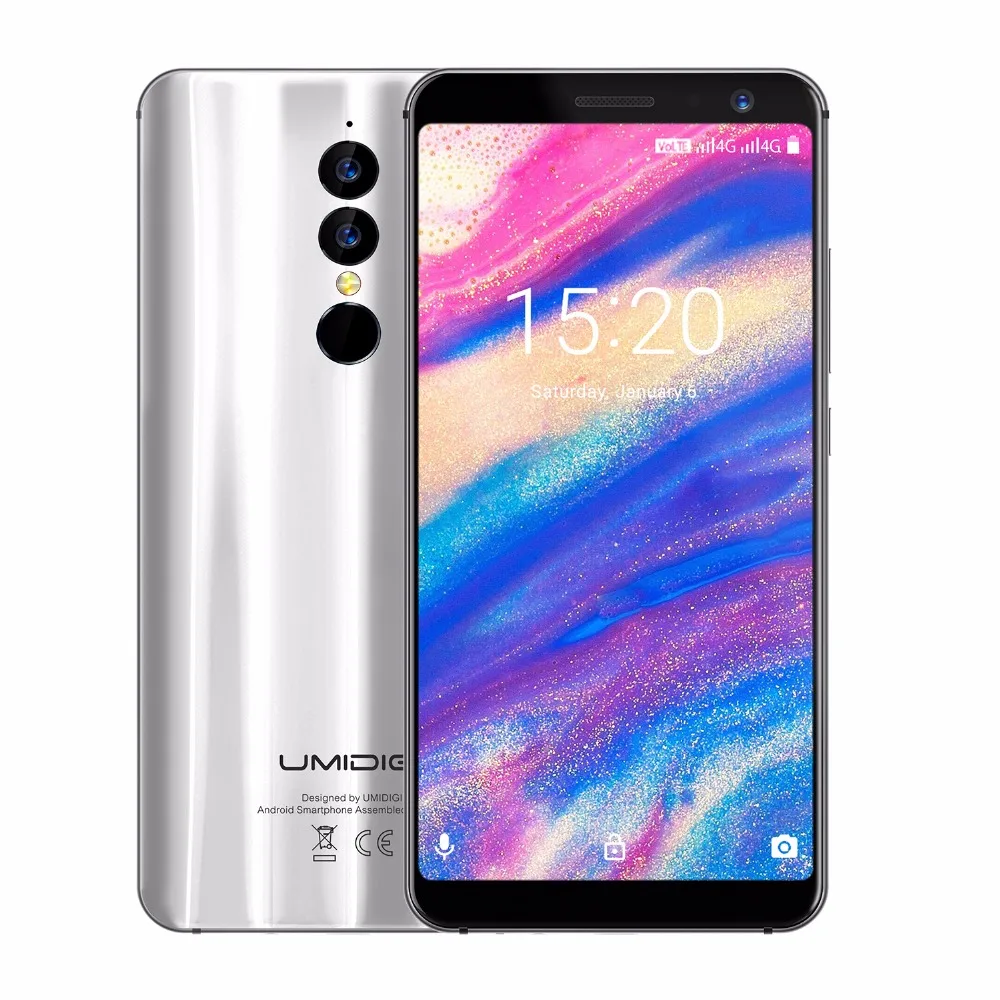 UMIDIGI A1 Pro 5 &quot18:9 HD Экран сотовый телефон MT6739 4 ядра 3 GB Оперативная память 16 Гб