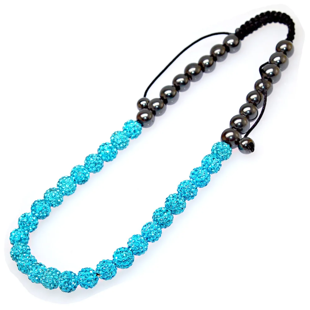 Женское Ожерелье с кристаллами и микро инкрустацией фианитами|necklace with|crystal