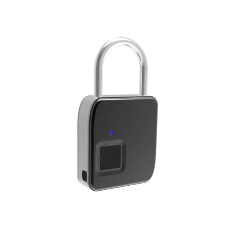 Замок с отпечатками пальцев без ключа зарядка через usb замок длинный режим ожидания водонепроницаемый замок отпечатков пальцев для дверного навесного замка багажный замок для чемодана