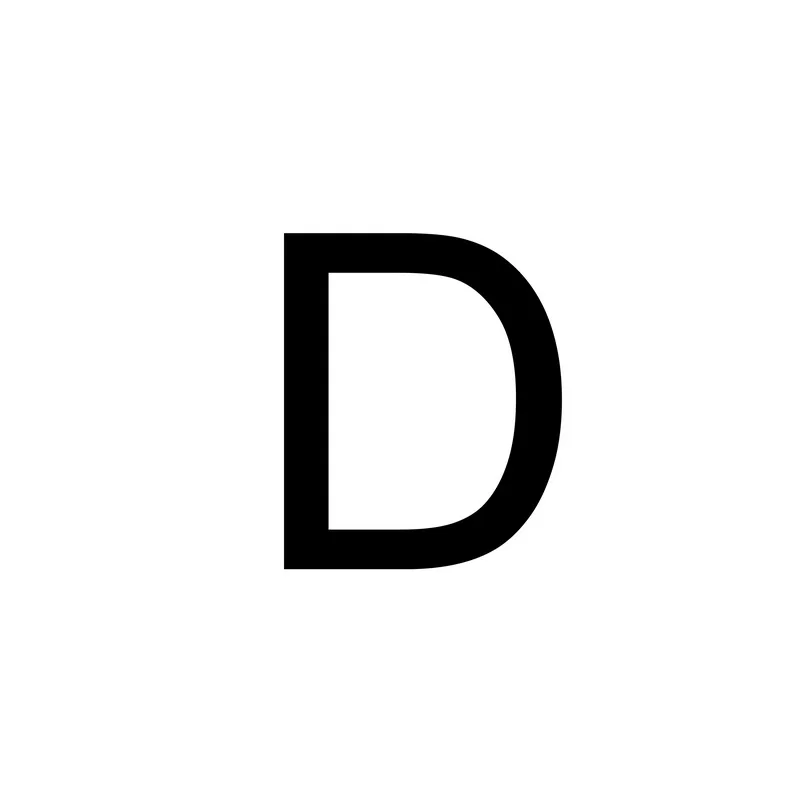 D F. J4Z Новая женская цепочка для ключей из сплава большая A-Z 26 букв брелок креативные бамбуковые талисманы с инициалами подвесные аксессуары для сумок - Цвет: D