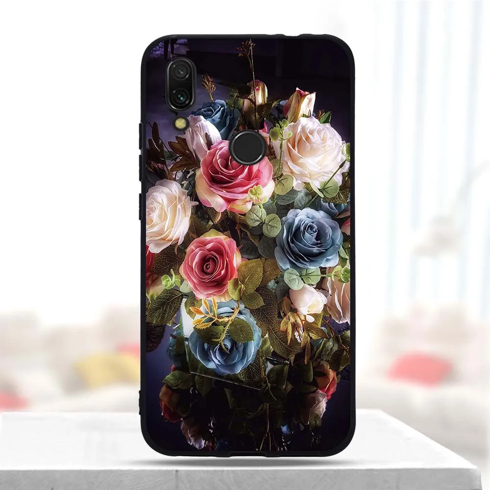 Чехол для телефона Xiaomi Redmi 7, мягкий силиконовый чехол из ТПУ с милым рисунком кота для Xiaomi Redmi 7, чехол для Xiomi Redmi 7, чехол