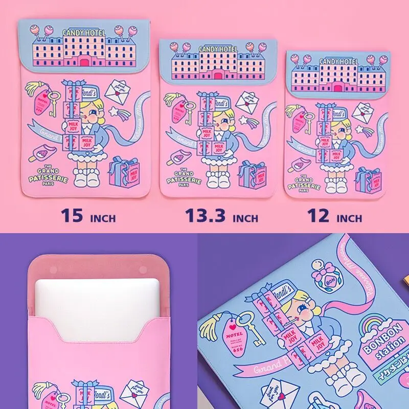 Сумка для ноутбука с рисунком Bentoy Milkjoy сумка 15 13 12 дюймов Mac iped чехол держатель