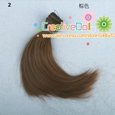 Бесплатная доставка 10 см BJD/SD кукольные волосы/DIY куклы прямые волосы/парики