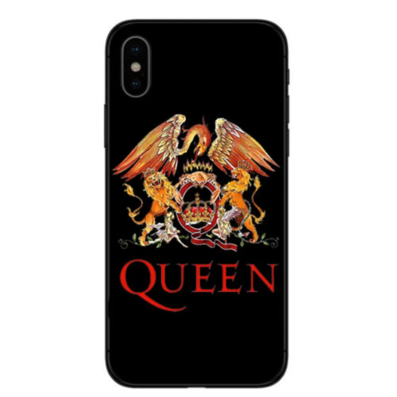 Freddie Mercury Rainha band Мягкий Силиконовый ТПУ чехол для телефона iPhone 6 7 8Plus 11 12pro Mini X Fundas