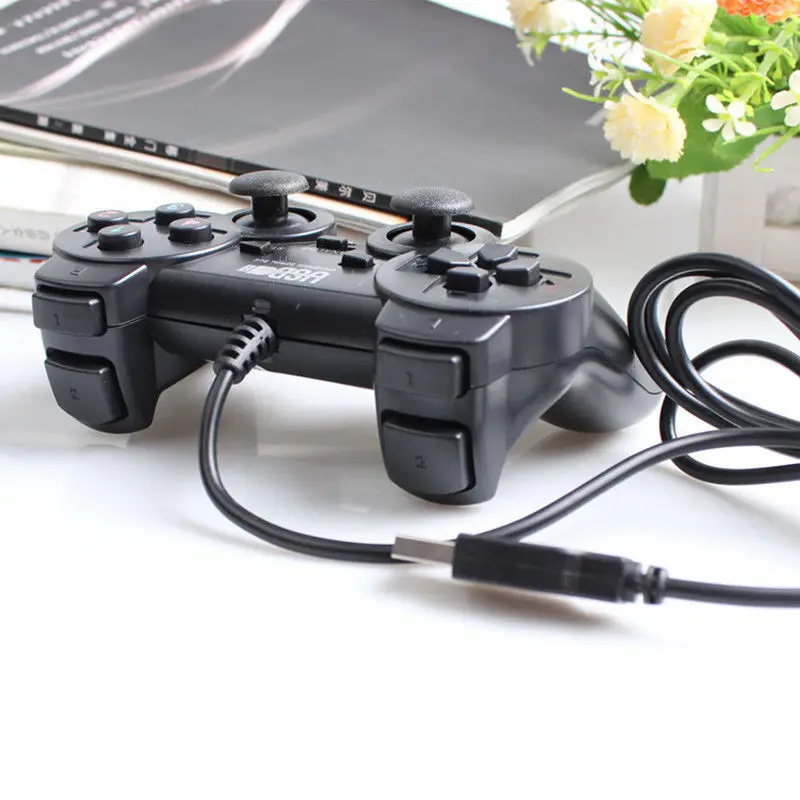Проводной USB 2 0 игровой контроллер геймпад джойстик Джойстик для ПК ноутбука