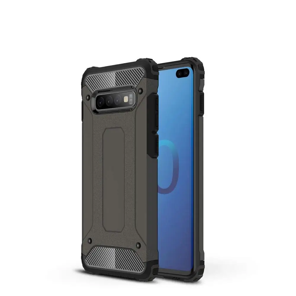 tough armor gray Для samsung Galaxy S4 чехол, модный роскошный армированный Гибридный противоударный резиновый Внутренний жесткий чехол, чехол для samsung Galaxy S4 i9500 i337 - Цвет: tough armor gray
