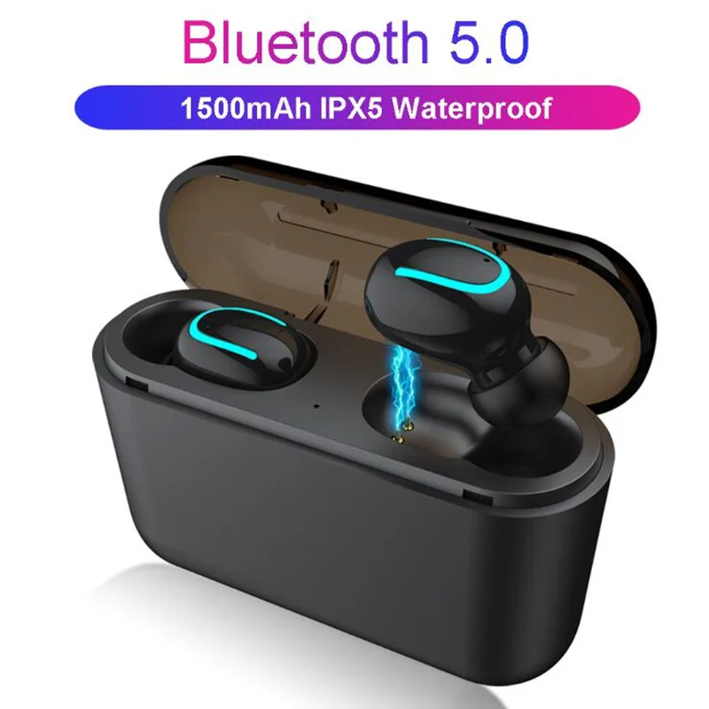 Qearfun Bluetooth 5 0 наушники Tws мини беспроводные музыкальные fone de ouvido водонепроницаемые
