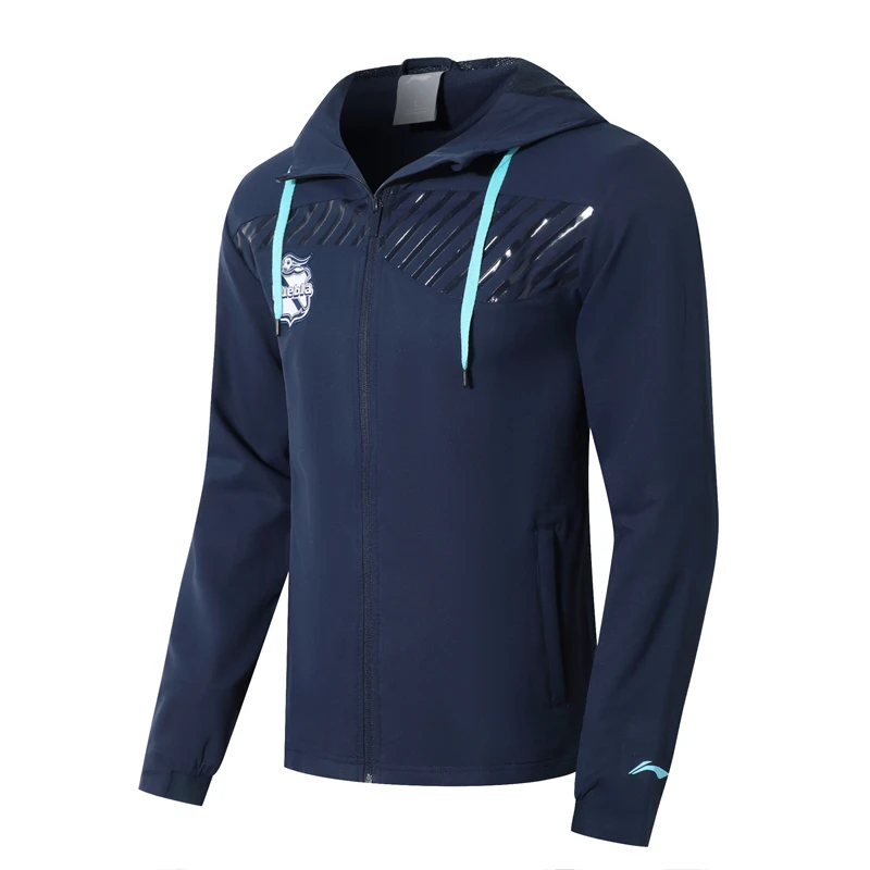 Мужской тренировочный костюм Li Ning комплект из куртки с капюшоном и брюк