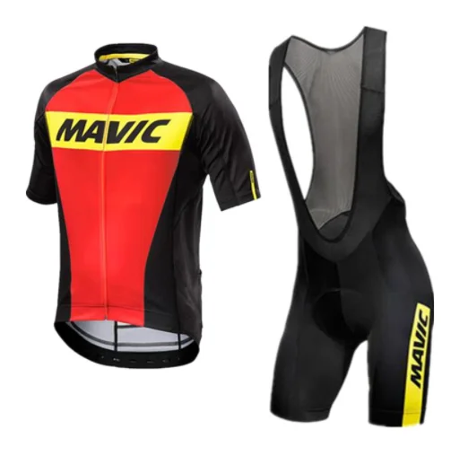 Летние Pro Mavic Для мужчин Vélo дышащий горный велосипед Костюмы быстрый сухой