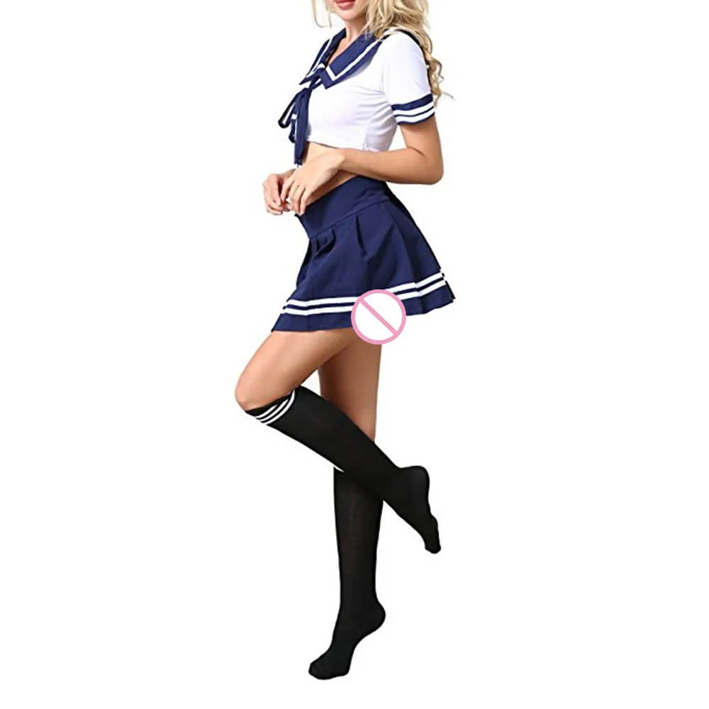 Эротическое сексуальное платье Babydoll эротическая Горячая ночная рубашка Exotica Ropa сексуальный привлекательный костюм однотонная школьная форма сексуальное нижнее белье костюмы D5