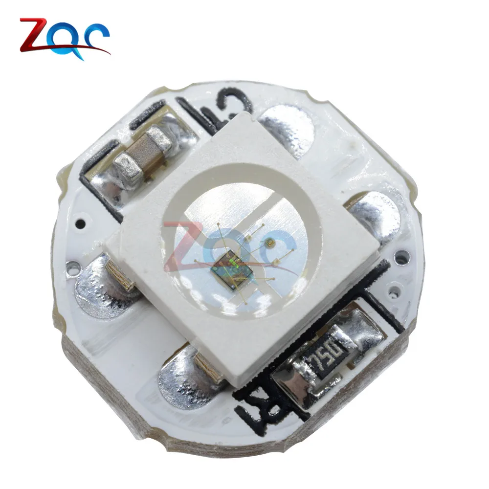 10 шт. DC 5 в 3 мм x 10 мм WS2812B SMD RGB светодиодный мини печатная плата 5050 Чип встроенный IC-WS2812 наивысшего качества