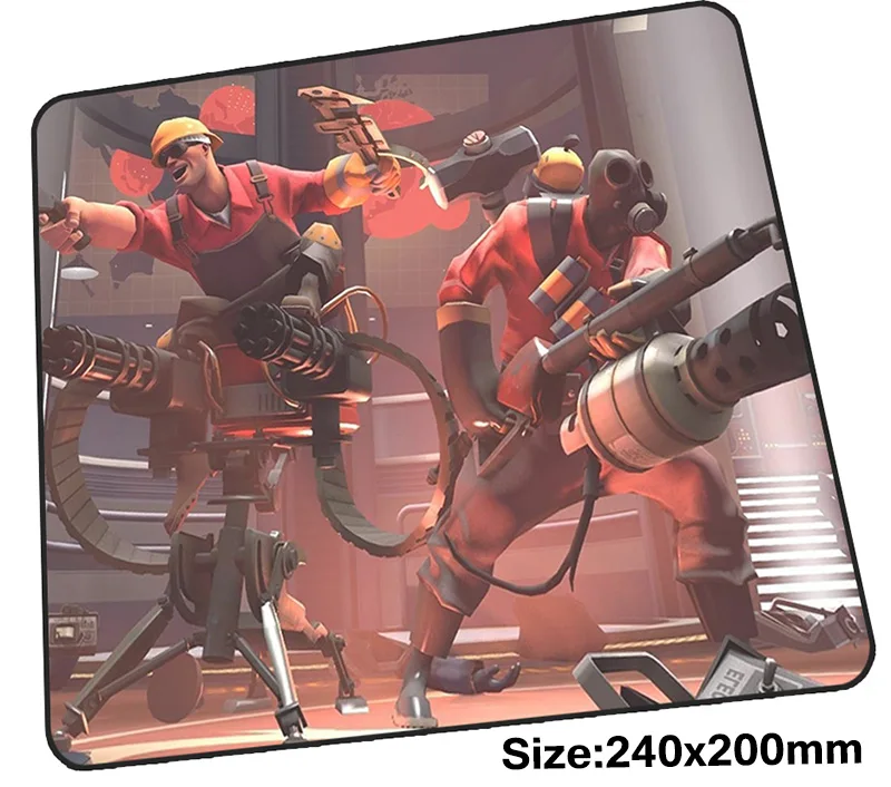Игровой коврик для мыши team fortress 2 240x200x3 мм игровой Цветные персонализированные