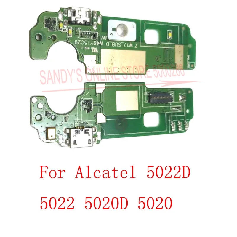 Высококачественный USB разъем для зарядки док станции гибкий кабель Alcatel 5022D 5022 5020D