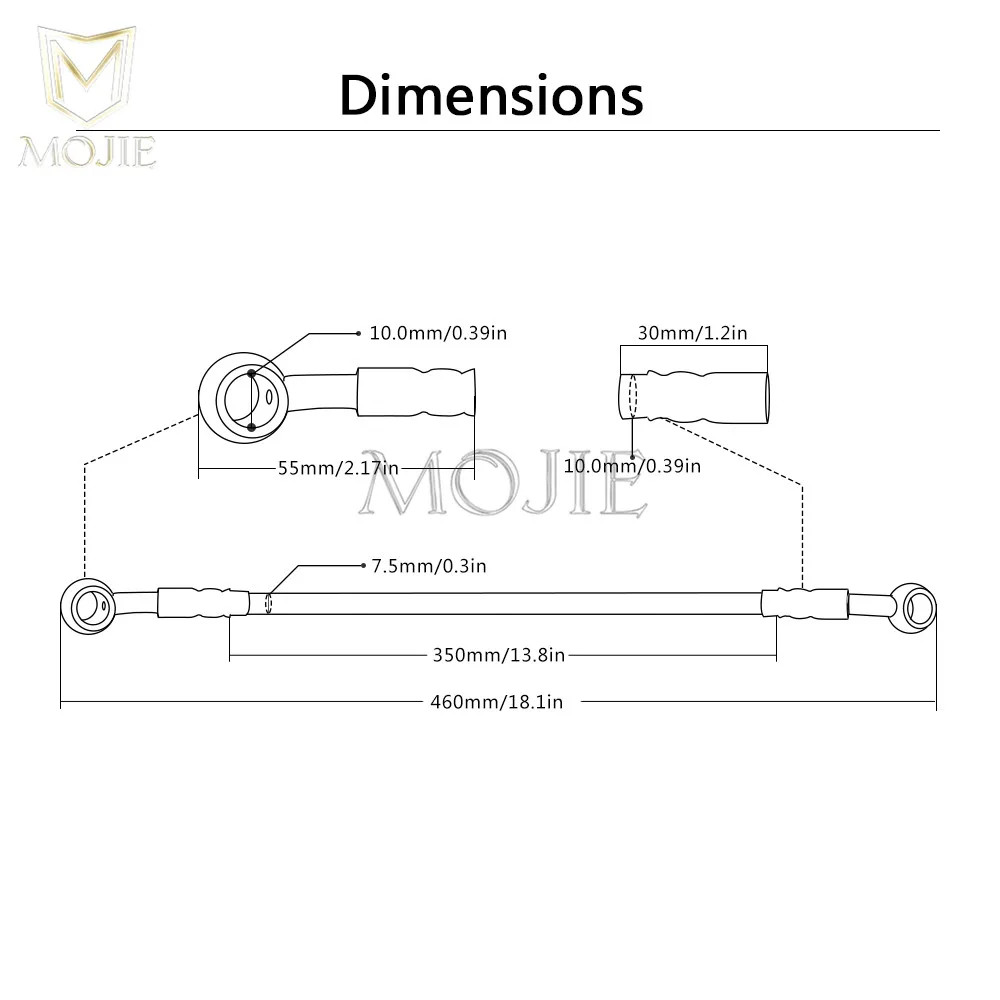 Мотоциклетный Плетеный Стальной тормозной клатч Масляный шланг для Suzuki GSXR 600 750