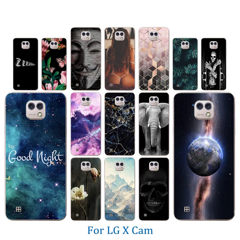 Чехол для телефона 5 2 дюйма LG X Cam мягкий чехол из ТПУ с рисунком крючка K580 K580DS