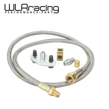 WLR RACING-T3 T4 T3/T4 T04E T70 T66 T67 GT35 T3/60-1 GT45 Turbo линии подачи масла 1/8 NPT 4AN WLR-TOL11
