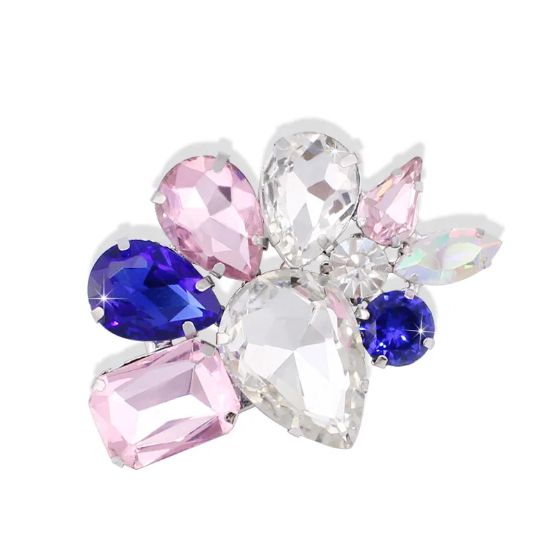 TANGTANG Brooch Design Fabulous Brooches Shinning Female Multicolor Crystal Jewelry Handmade Rhinestone Pin Item NO.: JP023 | Украшения и