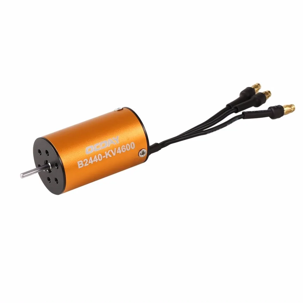 1 шт. ocday b2440 4000kv 4600kv 6080kv 4 полюса Бессенсорное бесщеточный Привет-крутящий момент