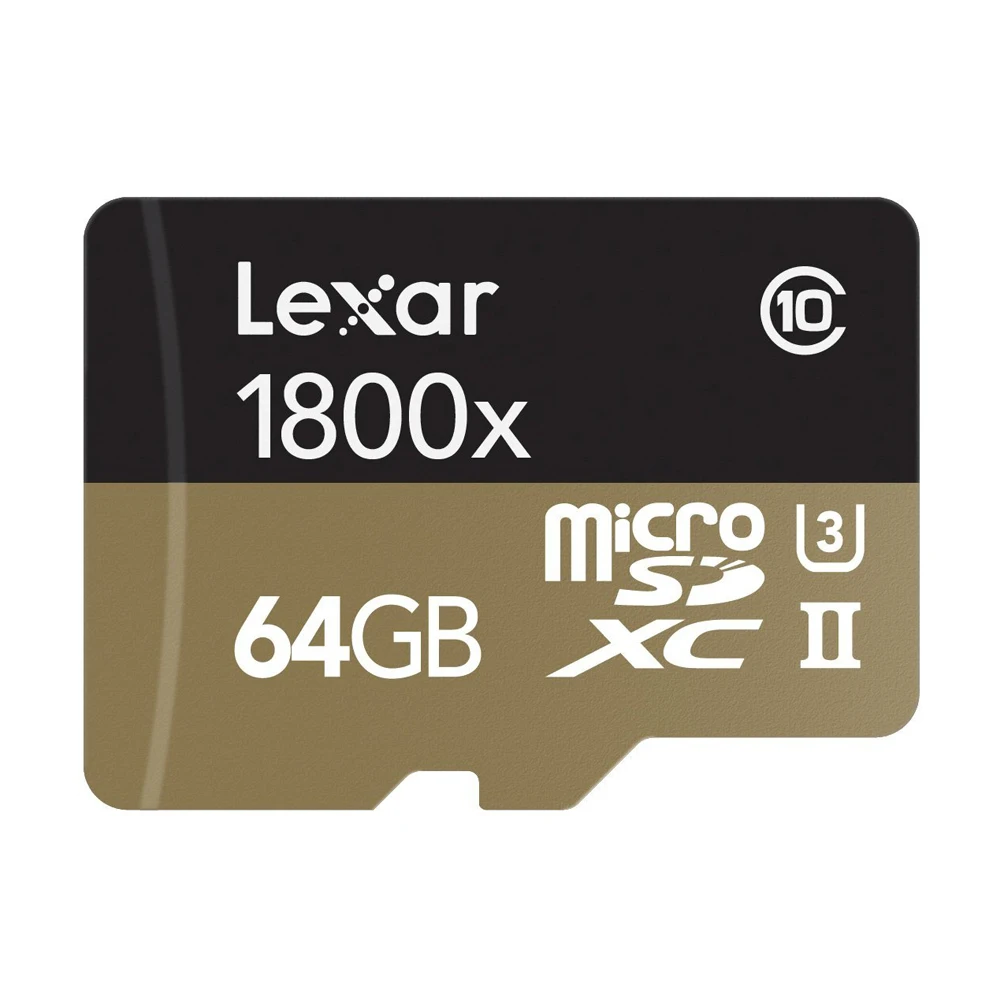 Lexar Professional 1800x картридер 2 микро sd SDXC 32 Гб 64 128 г 256 карта памяти UHS II для дрона Gopro Hero