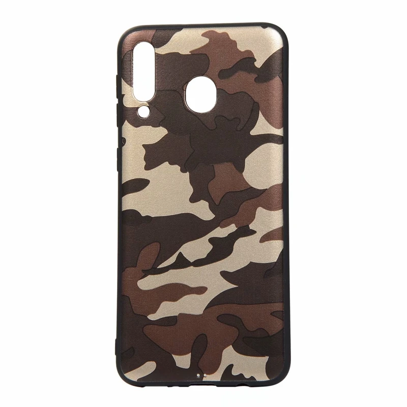 Camouflage Soft TPU Case For LG V30 Samsung Galaxy A10 A30 A40 A50 A70 Military Silicone Rubber Green Fashion Luxury 1pcs |