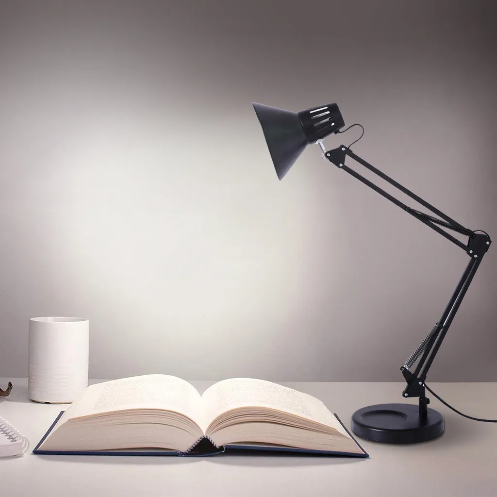 Тяжелая база Architect Весенняя сбалансированная Настольная лампа с поворотным