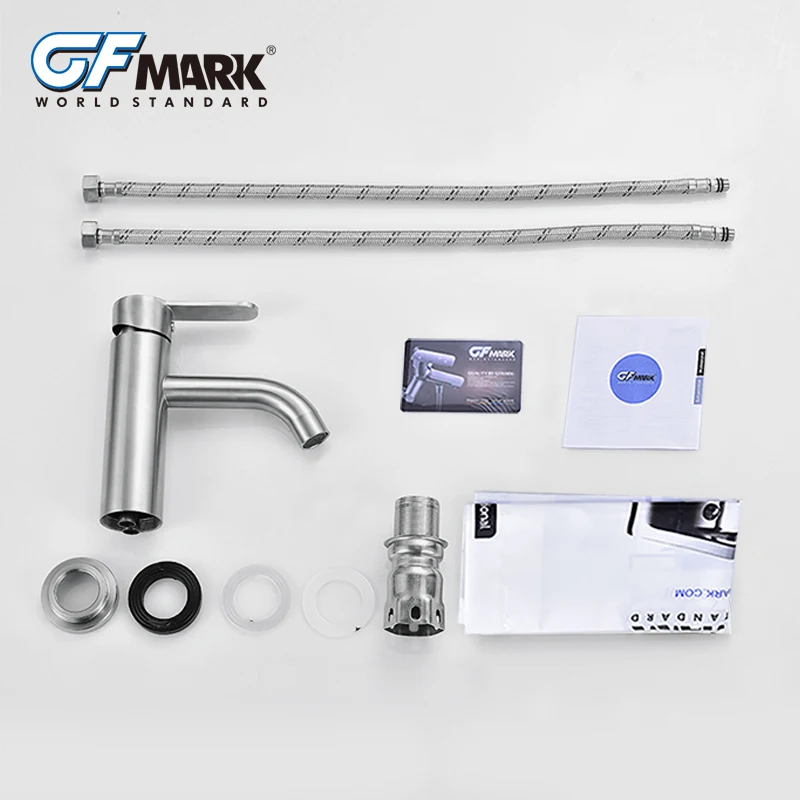 GFmark Матовый кран краны из нержавеющей стали современный модный смеситель для