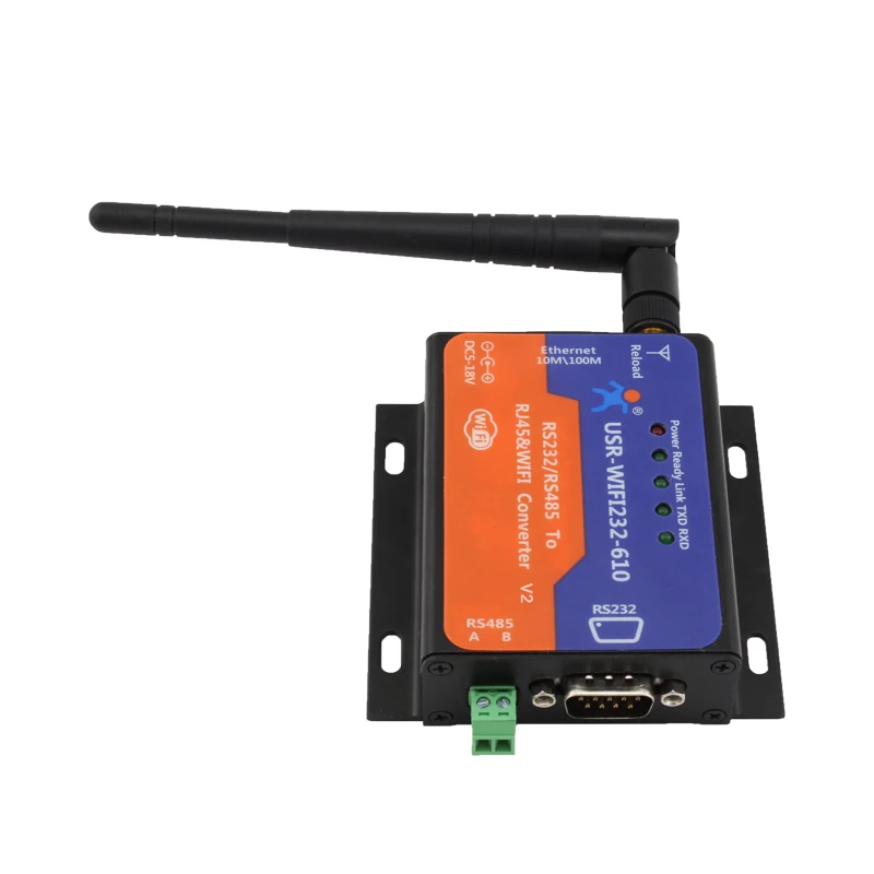 USR-WI-FI 232-610-v2 встроенный WI-FI Модули RS232 RS485 к и RJ45 Конвертеры с ce fcc rohs | Безопасность