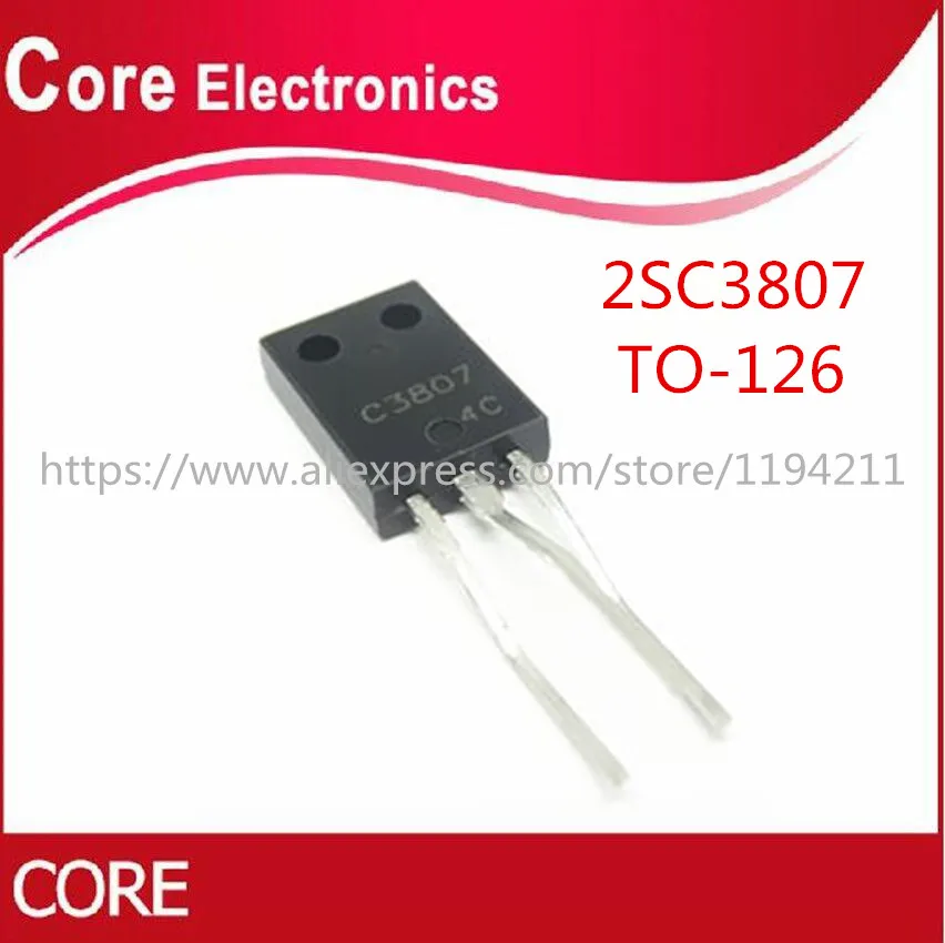100 шт./лот C3807 2SC3807 2SC DC3807 TO126 Новый|Интегральные схемы| |