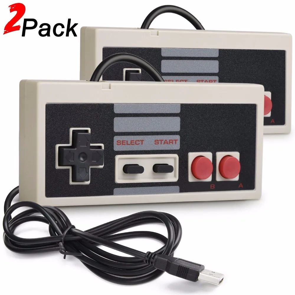 Классический Проводной usb контроллер геймпад джойстик для NES игровая консоль