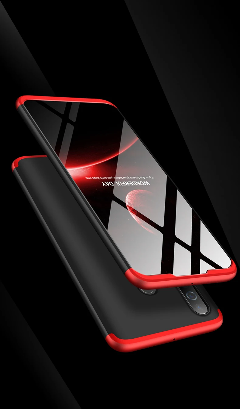 Полный защитный чехол для Samsung A10 A20 A30 A40 A50 A60 A70, матовая задняя крышка для телефона Samsung Galaxy A70 A50 A30, жесткий защитный чехол