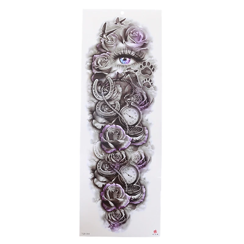 

Fashion Tattoos Temporary Tattoo Sleeve Designs Full Arm For Cool Men Women Transferable Tattoos Stickers On The Body Art