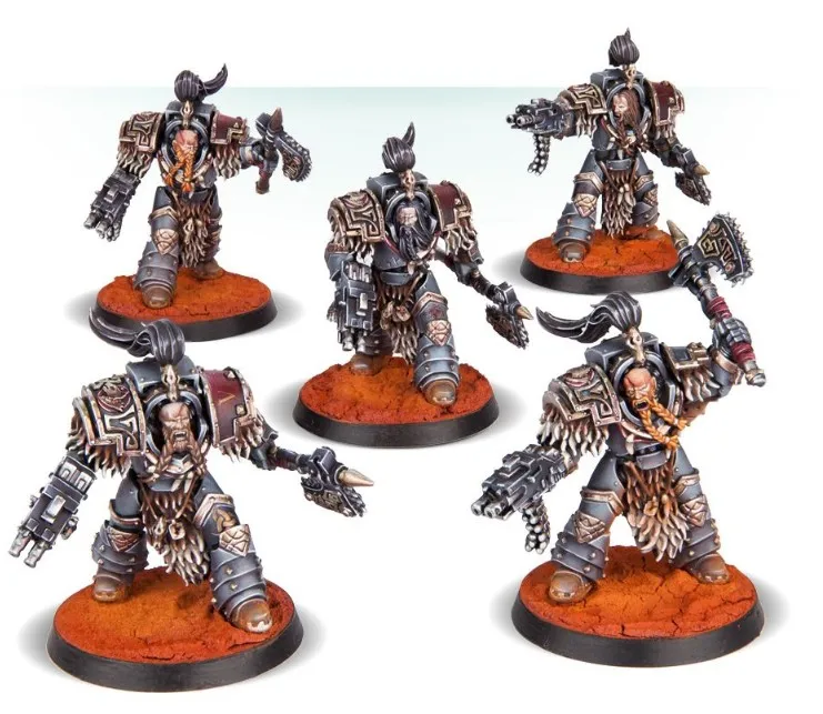 Horus Heresy Space Wolves Legion Varagyr Терминаторы Бесплатная доставка (Angelina baby)| |