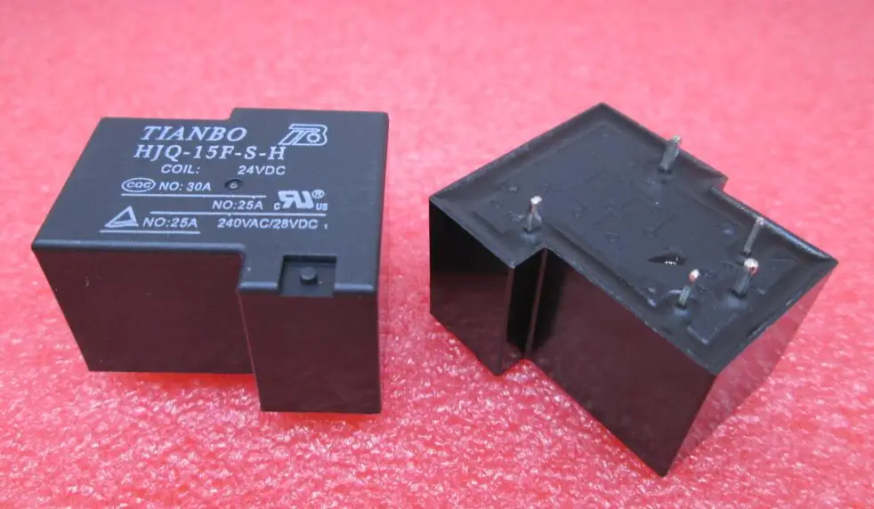 

NEW relay HJQ-15F-S-H-24VDC HJQ-15F-S-H 24VDC HJQ-15F DC24V 24VDC 30A DIP5