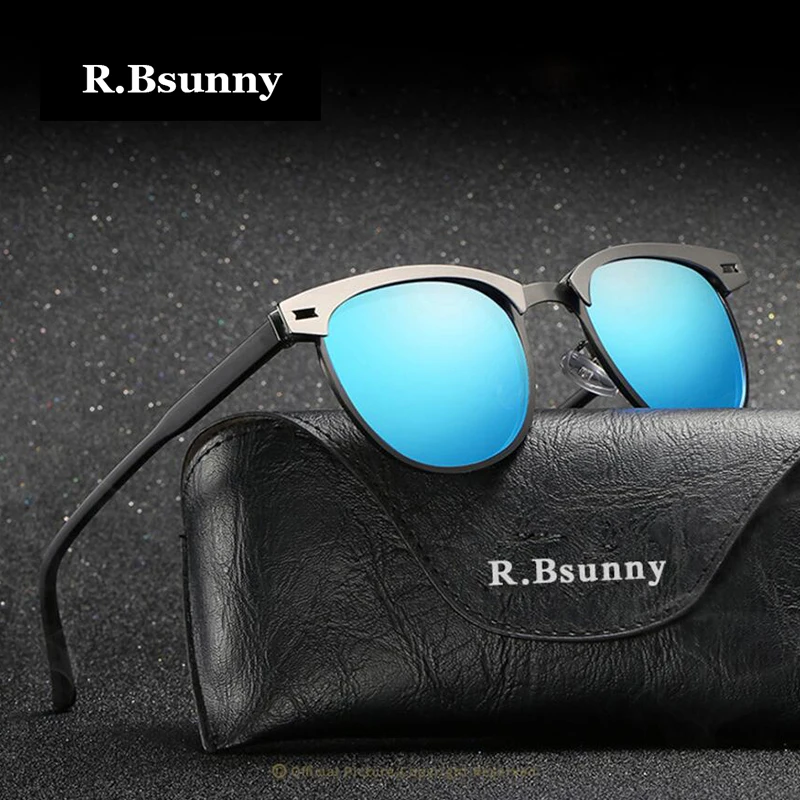 Модные мужские солнцезащитные очки Брендовые дизайнерские высококачественные