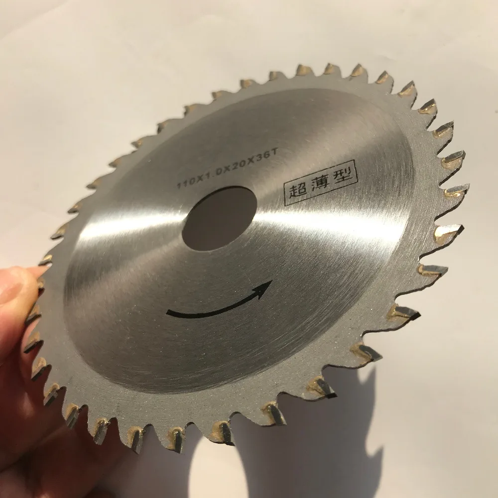 Бесплатная доставка 1 шт. Высококачественная тонкая керамическая пила 110*1 1*20*36T TCT