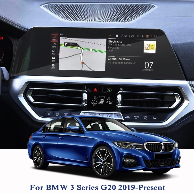 

GPS Navigation Screen TPU Film For BMW 3 Series G20 2019-Preseent Dashboard Glass Display Screen Film Car Internal Accessories