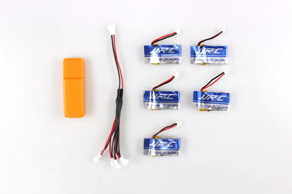 JJRC 5 в 1 USB 3 7 в/150 мАч 25C Литий-полимерный аккумулятор для H30 Nano H30C H30w Drone гексакоптер