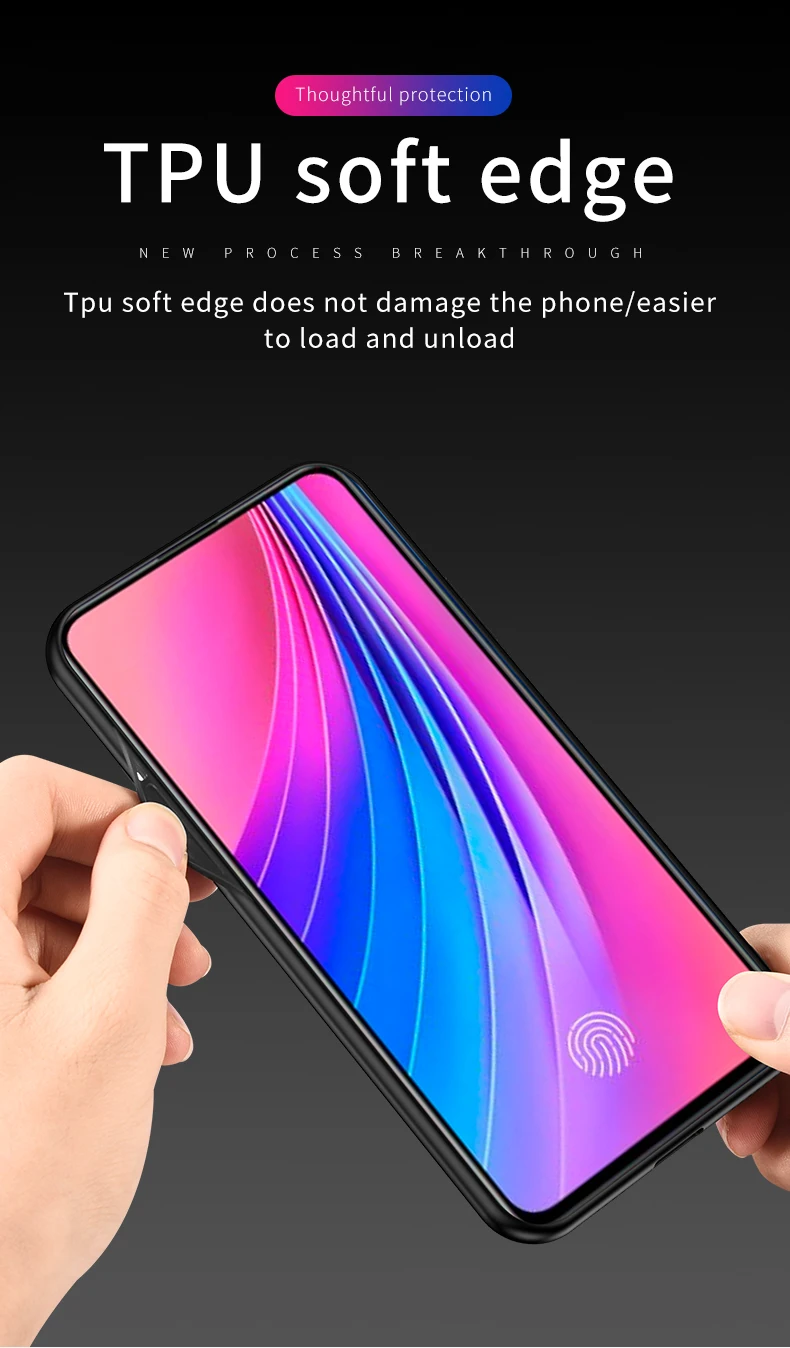 Ткань крышка для Vivo V15 Pro Чехол мягкое силиконовое покрытие жесткая задняя панель из поликарбоната КРЫШКА ДЛЯ VIVO V15 S1 V15Pro Защитные Чехлы оболочки