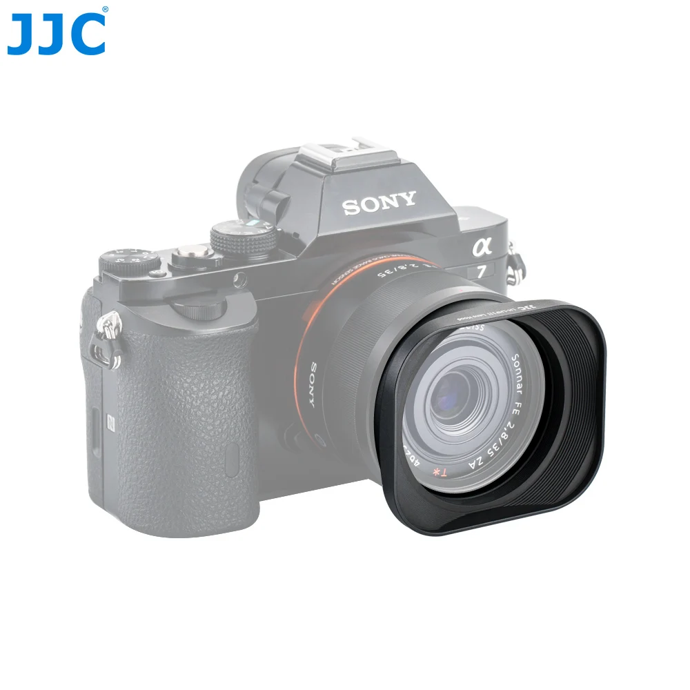 Металлическая квадратная бленда JJC для Объектива Sony RX1 RX1R RX1RII и объектив E 16 мм f2.8 20