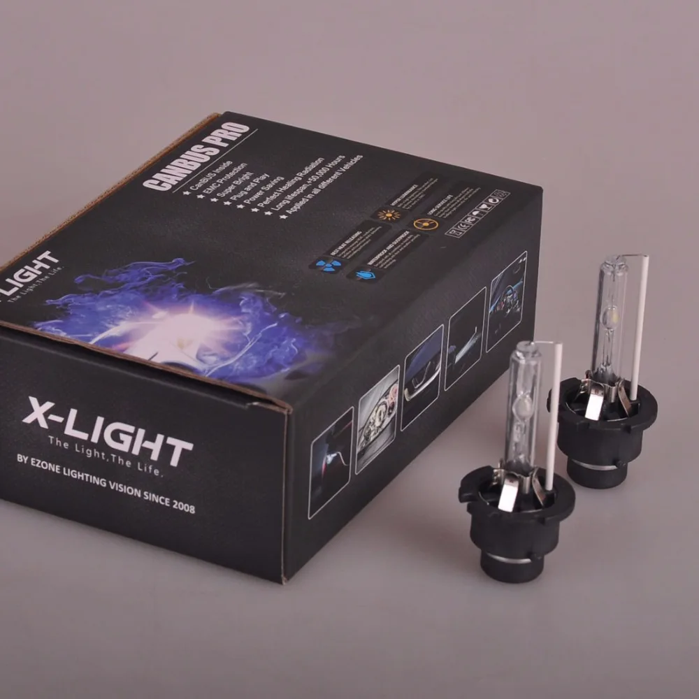 2 x D2S натуральная X-LIGHT ксеноновая лампа Замена для PHILIPS GE или OSRAM 8000 К совместимы 85122 66040 66240 53500 уб