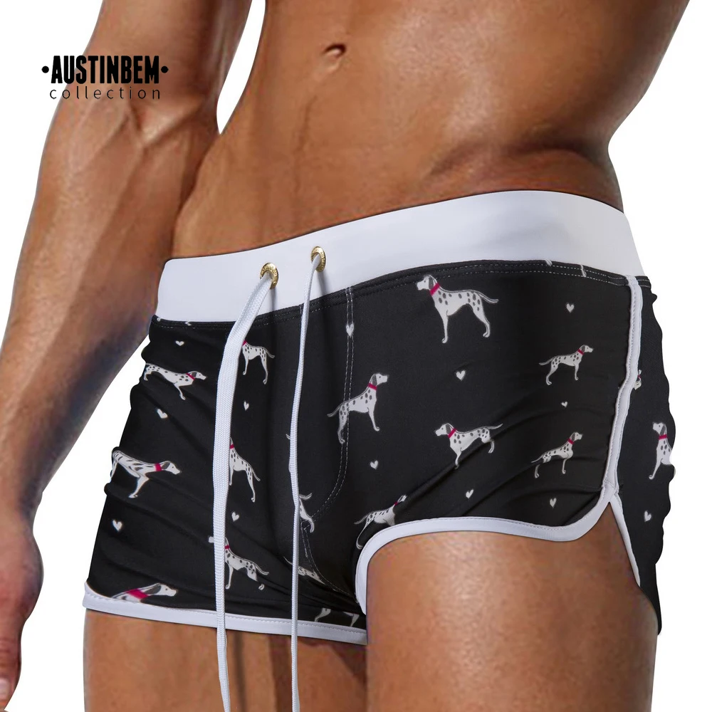 

Summer Mens Sweatpants Board Swim Suits animal print Men Beach Shorts Maillot De Bain Bottoms Shorts Male swimming wear