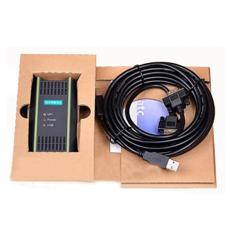 Высококачественный Новый ПЛК кабель для Siemens S7 200/300/400 6ES7 972 0CB20 0XA0 USB MPI + ПК|cable c|plc