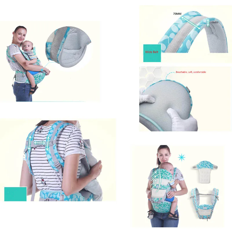 Детский рюкзак-переноска Porte bebe слинг-переноска mochila manduca для малышей слинг-слинг